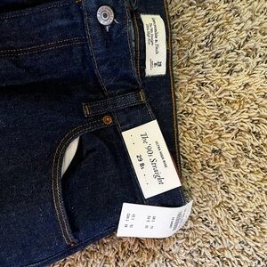 Abercrombie Ultra High Rise 90s Straight Jean